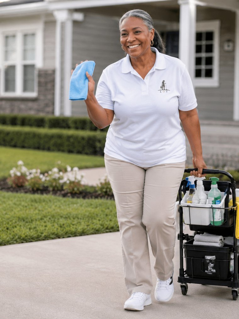 LOT of Services commercial cleaning team